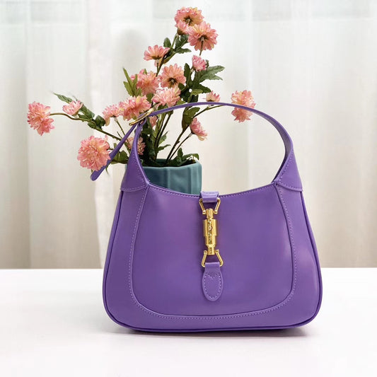 Vintage Macaron Color Underarm Bag Single Shoulder Bag