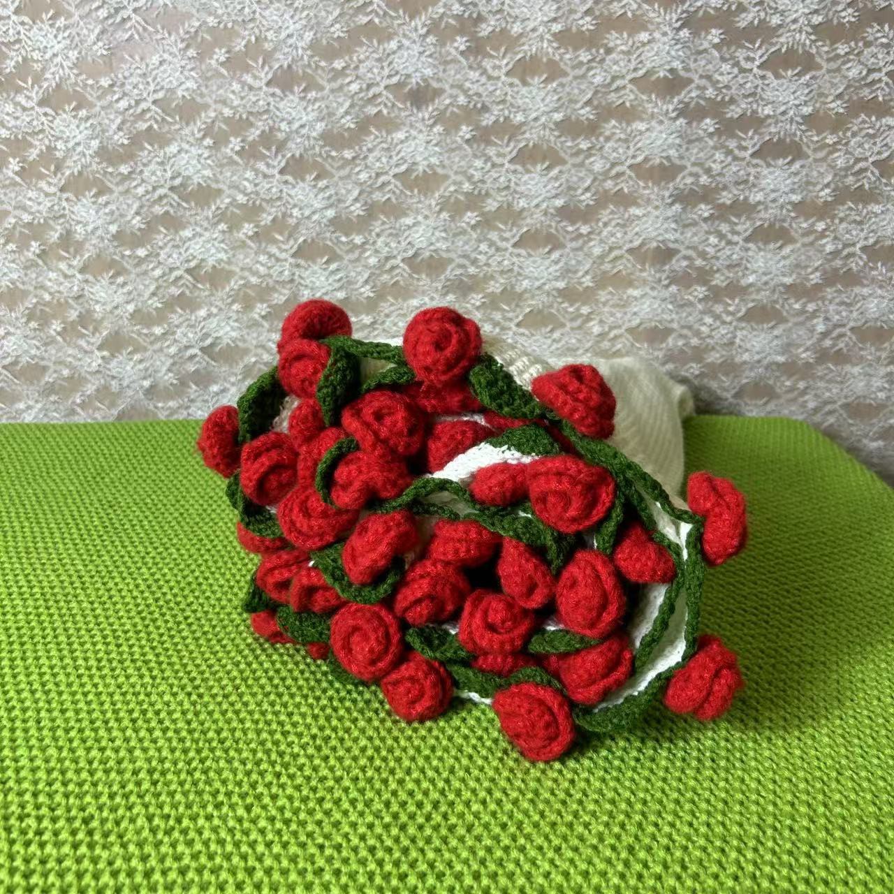 Handmade Finished Product Diy Bouquet Rose Change Bouquet Creative Blanket