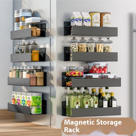 Side Refrigerator Magnetic Storage Rack Storage Wall-mounted Seasoning Rack