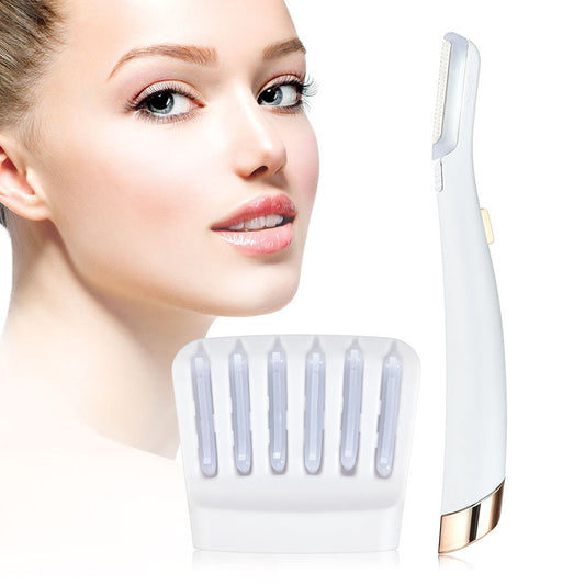 Electric Eyebrow Trimmer With LED Light