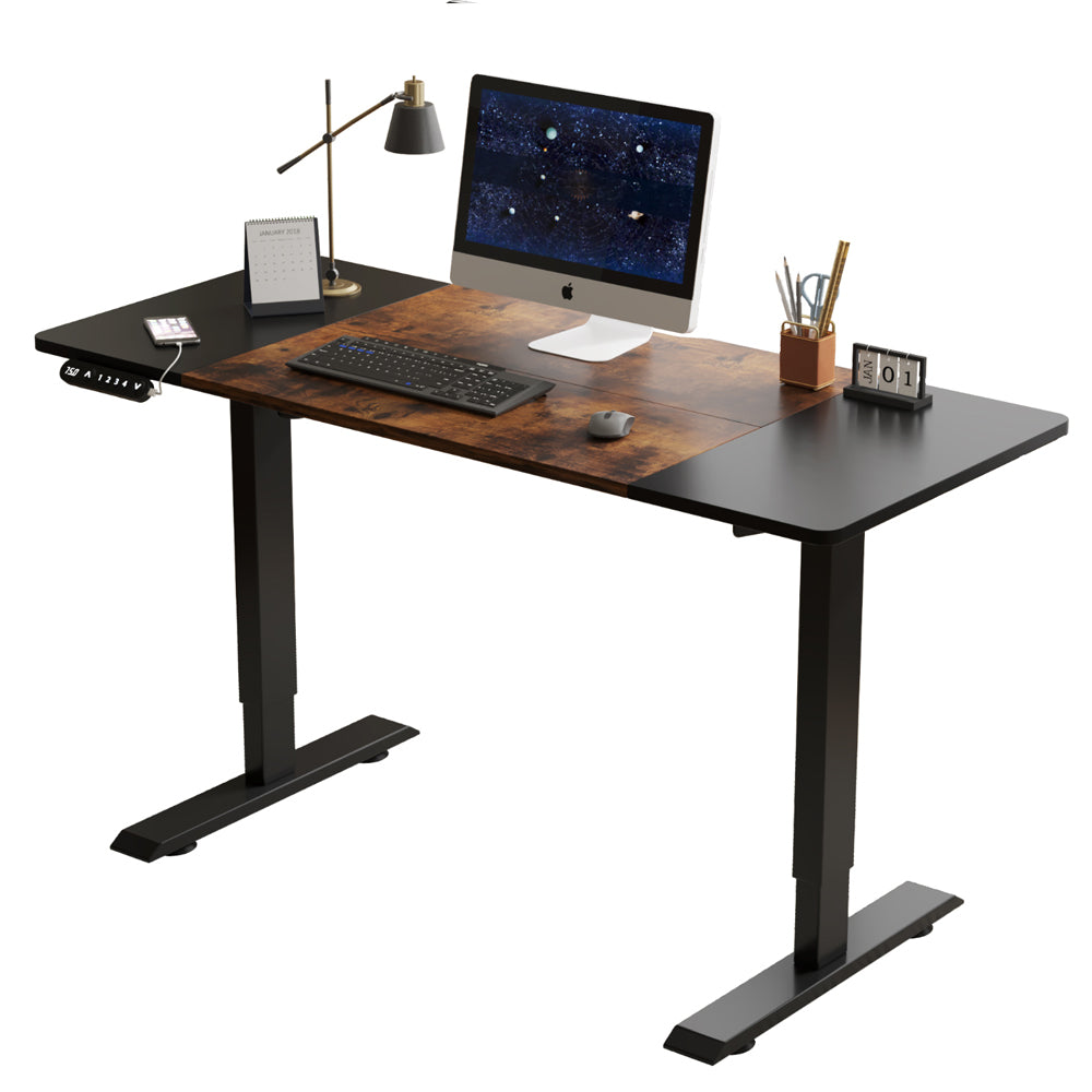 Electric Standing Desk Height Adjustable Desk For Home And Office Computer Table Gaming Desk Modern Luxiury Table 55   Lift-up Desk