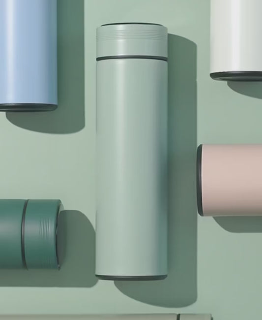 2025 Smart Display 304 Stainless Steel Thermos Cup Vacuum Water Cup