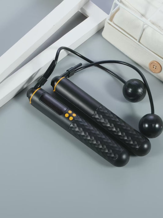 Smart Skipping Rope With Counter Weight-bearing Cordless Dual-use Fitness